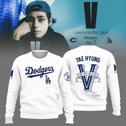 LA Dodgers x V BTS Limited Edition Shirt - White