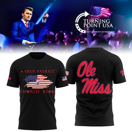 University of Mississippi ( Ole Miss ) x Turning Point USA Limited Edition T-Shirt