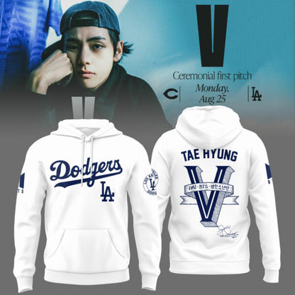 LA Dodgers x V BTS Limited Edition Shirt - White