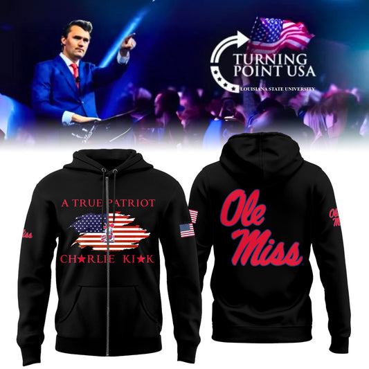 University of Mississippi ( Ole Miss ) x Turning Point USA Limited Edition Zip Hoodie