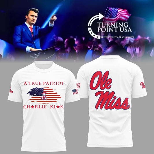 University of Mississippi ( Ole Miss ) x Turning Point USA Limited Edition T-Shirt