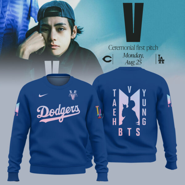 LA Dodgers x V BTS Limited Edition Shirt- Blue