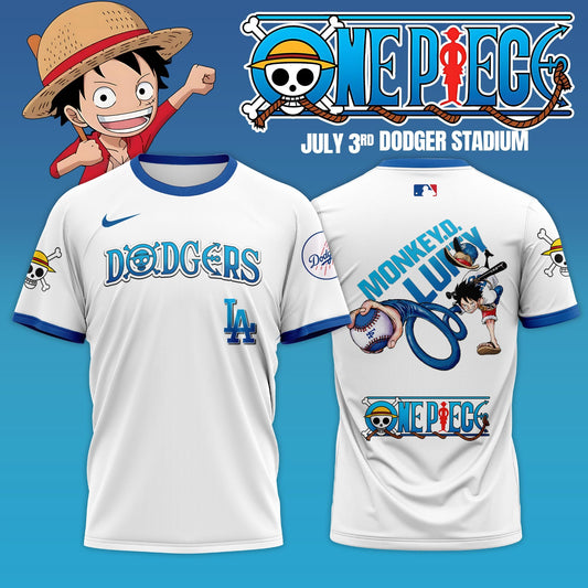(Buy 1 get 1)_ONE PIECE Night with the Los Angeles tshirt