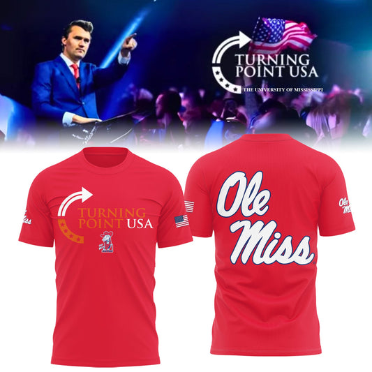 University of Mississippi ( Ole Miss ) x Turning Point USA Limited Edition T-Shirt