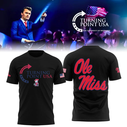 University of Mississippi ( Ole Miss ) x Turning Point USA Limited Edition T-Shirt
