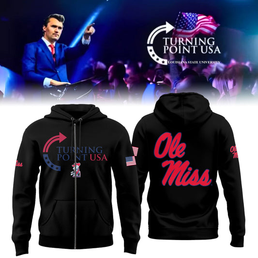 University of Mississippi ( Ole Miss ) x Turning Point USA Limited Edition Zip Hoodie