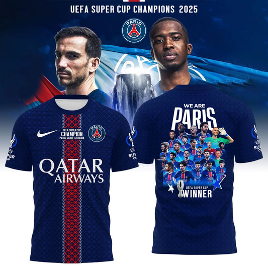 ..PSG – UEFA SUPER CUP CHAMPIONS 2025 Shirt