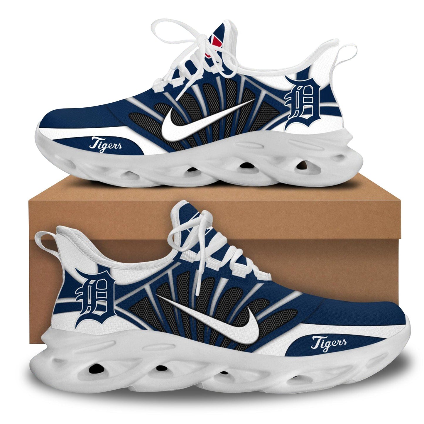 Detroit Tigers |  Max Soul Shoes, MLB Personalized Limited Edition Shoes 2025 | HN66