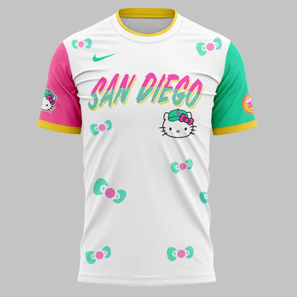 Limited Edition San Diego x Hello Kitty Night TShirt-AB040225503