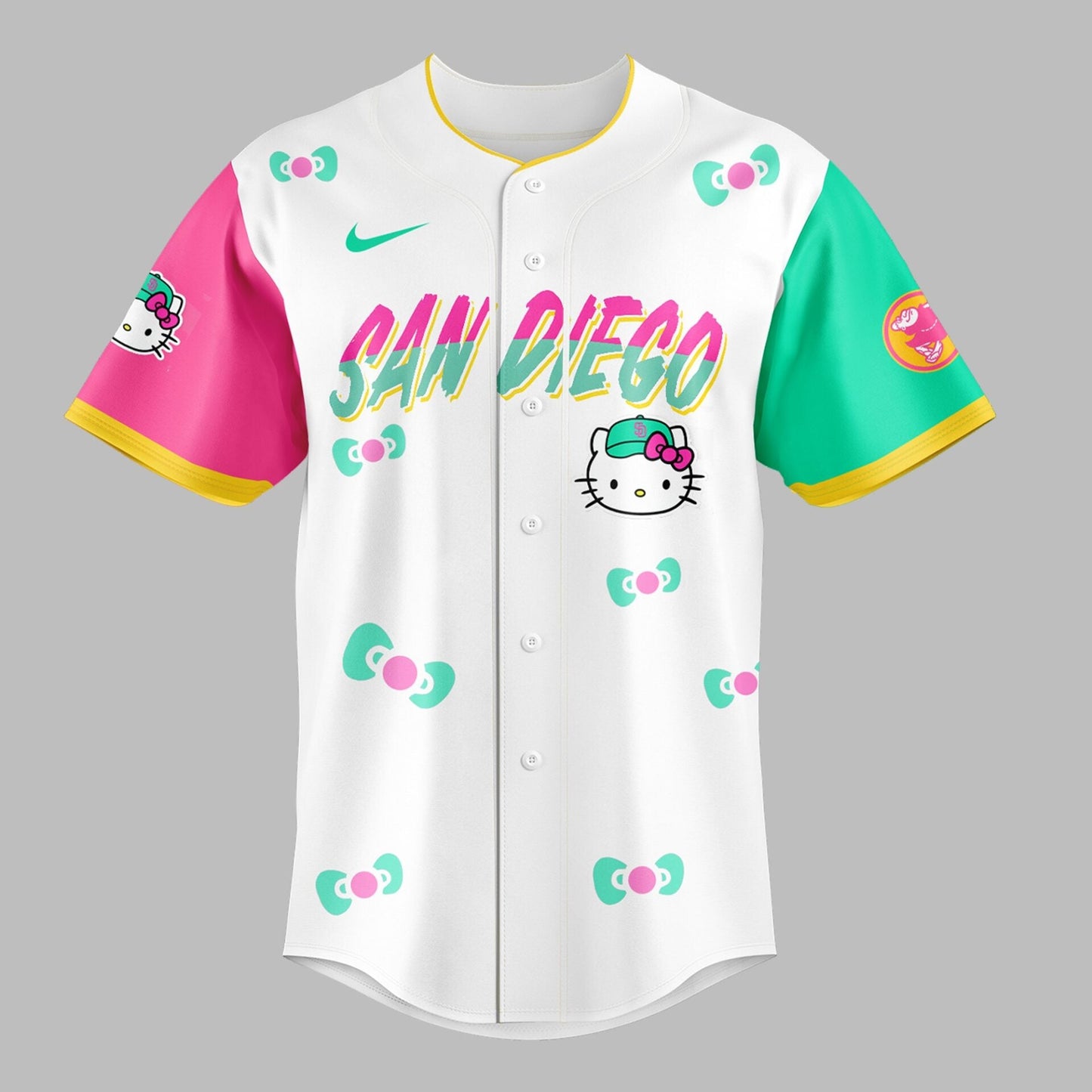 Limited Edition San Diego x Hello Kitty Night Jersey-AB040225505