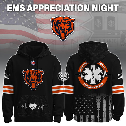 Chicago Bears x EMS Appreciation Night Game Hoodie