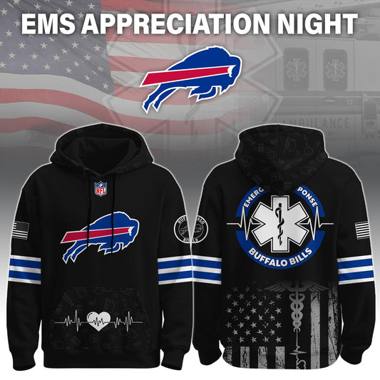 Buffalo Bills x EMS Appreciation Night Game Hoodie