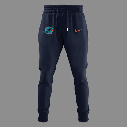Limited Edition Dolphins Football Rivalries Teaser Logo Hoodie-LD2507260010