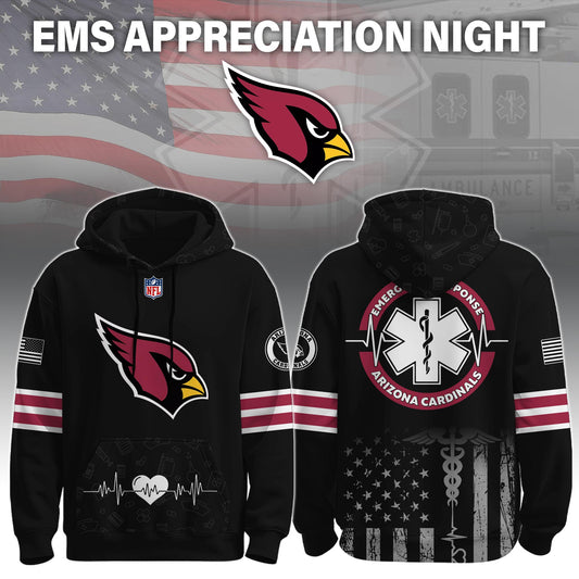 Arizona Cardinals x EMS Appreciation Night Game Hoodie