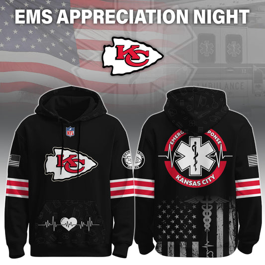 Kansas City Chiefs x EMS Appreciation Night Game Hoodie