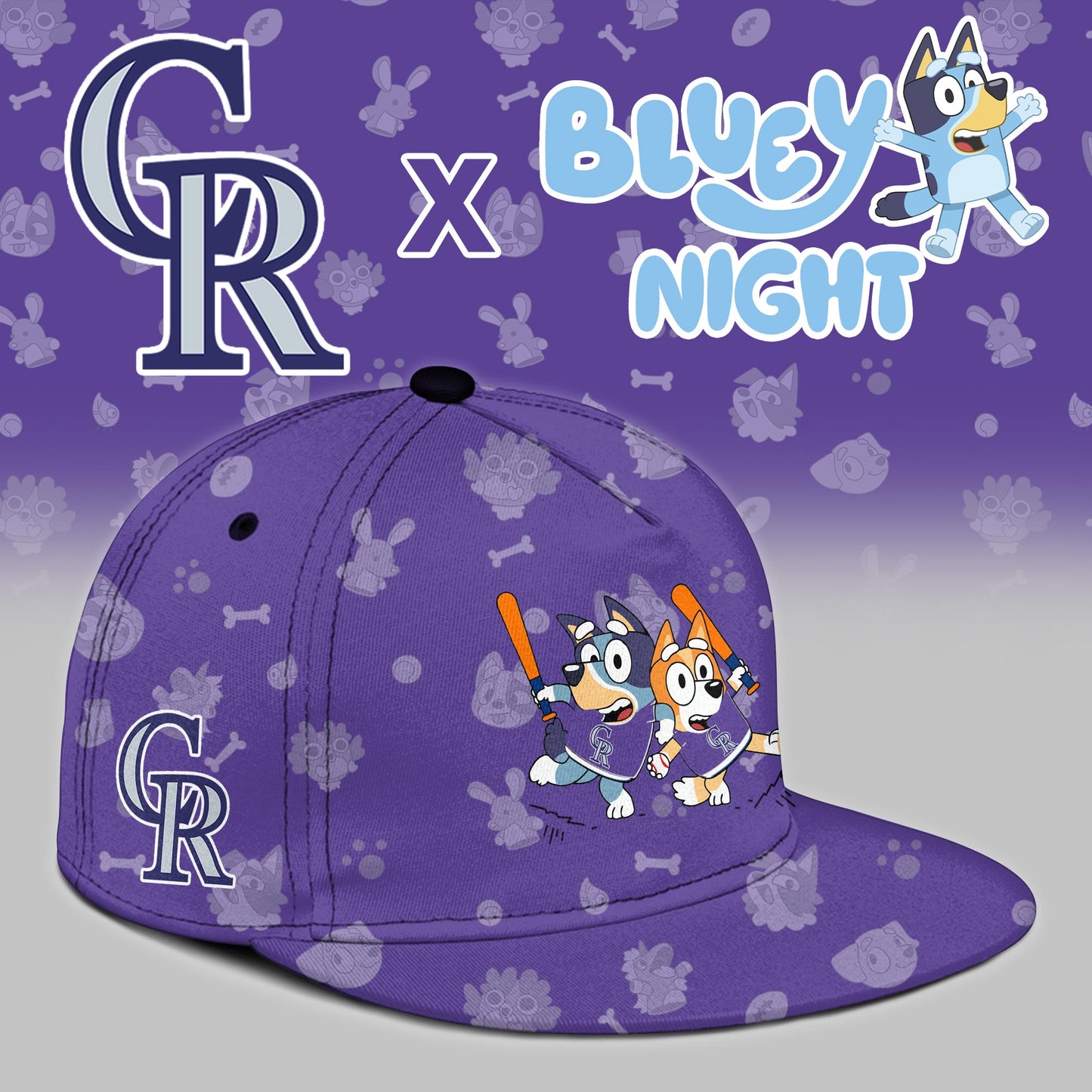 Colorado Rockies 2025 Bluey Night Event Limited Jersey | RC14
