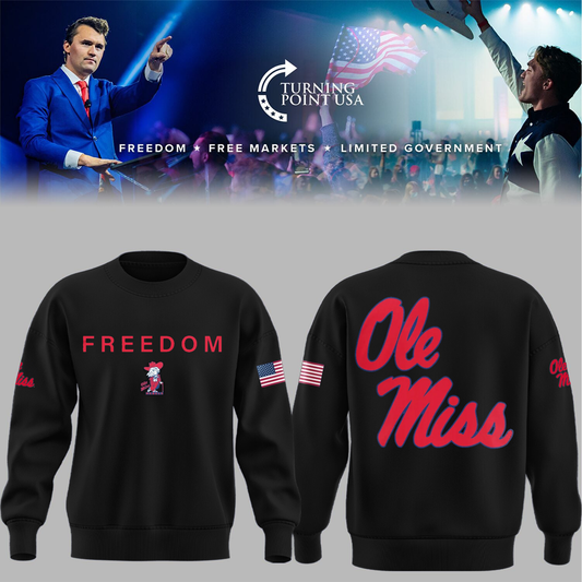 University of Mississippi ( Ole Miss ) x Turning Point USA Limited Edition Sweatshirt