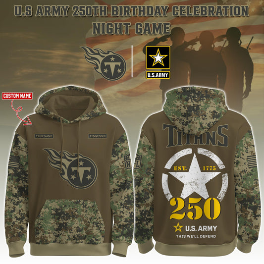 TEN-Army 250th Birthday Hoodie Limited Edions
