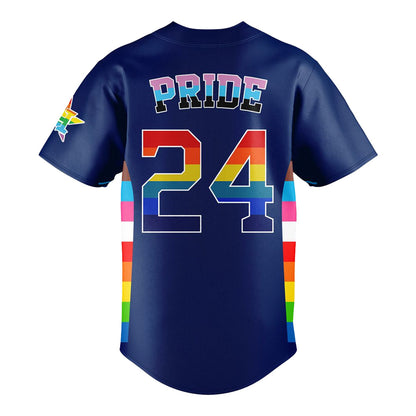 Houston Astros  PRIDE NIGHT 2024 Baseball Jersey Limited | EY81