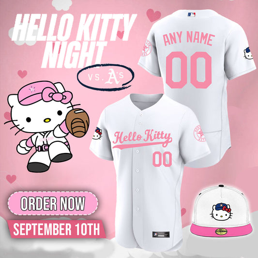 Houston Astros X Hello Kitty Pink Jersey Custom Name Limited Edition | KD33