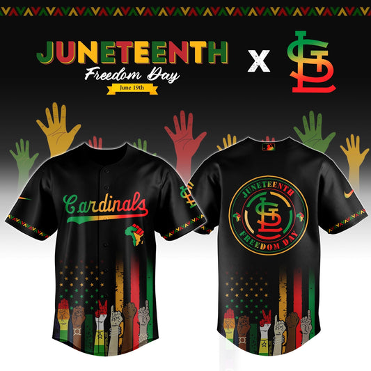 St.Louis Cardinals MLB x Juneteenth Baseball Jersey 2025 | JU69