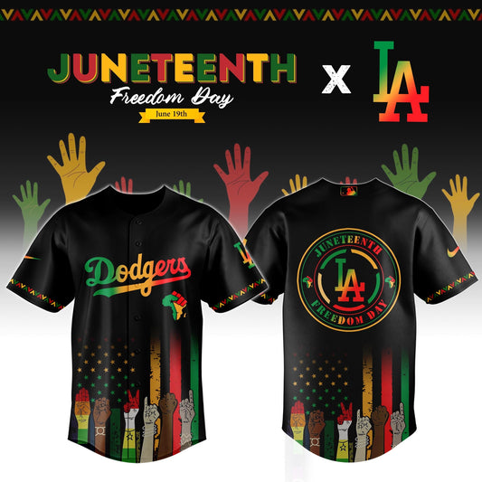 _Los Angeles Dodgers MLB x Juneteenth Jersey Editions Limited 2025 V1