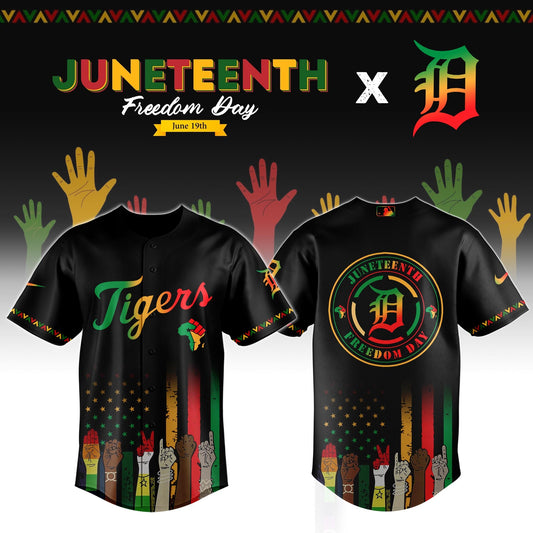 _Detroit Tigers MLB x Juneteenth Jersey Editions Limited 2025 V1