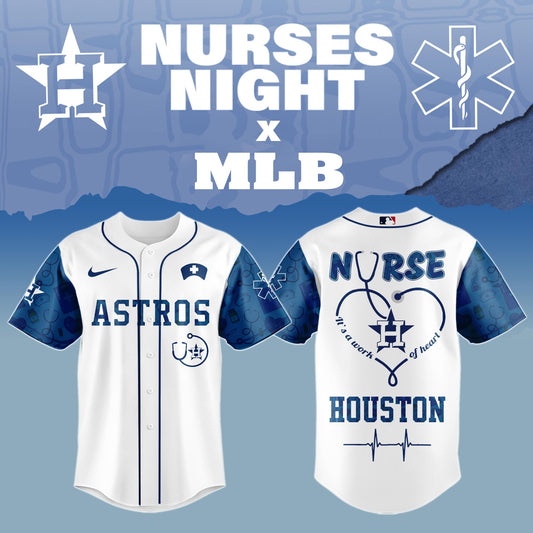 .Houston Astros Nurses Game Night Special Edition Jersey