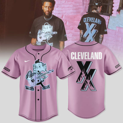 Machine Gun Kelly x Cleveland Browns Baseball Jersey - 2025 New Collection