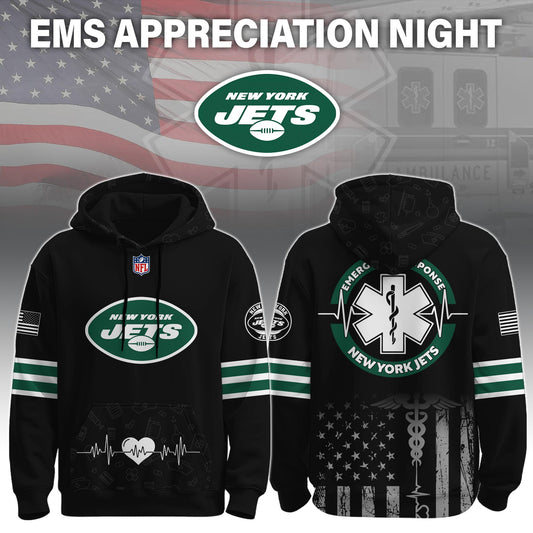 New York Jets x EMS Appreciation Night Game Hoodie
