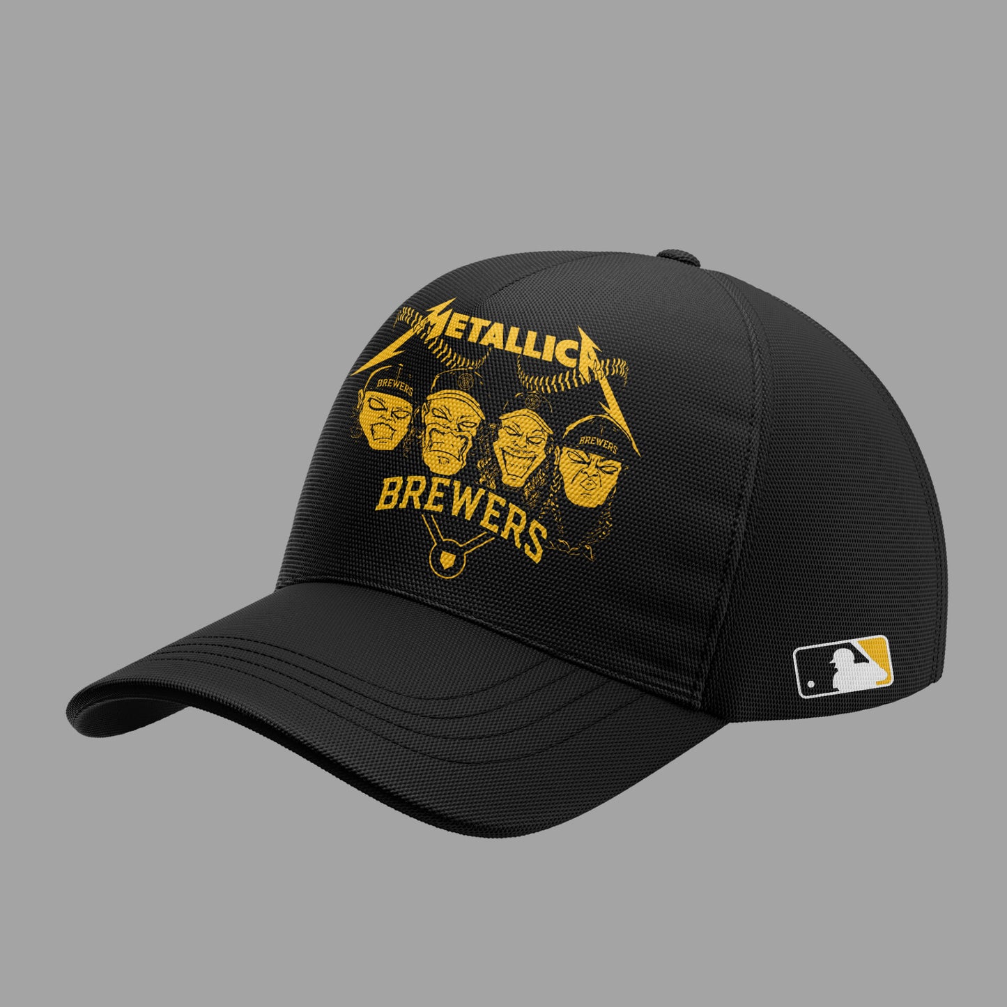 Limited Edition Brewers Baseball Metallica Night Hoodie-KC04242542