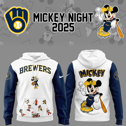 Limited Edition Brewers Baseball MM Night Hoodie-KC04292513