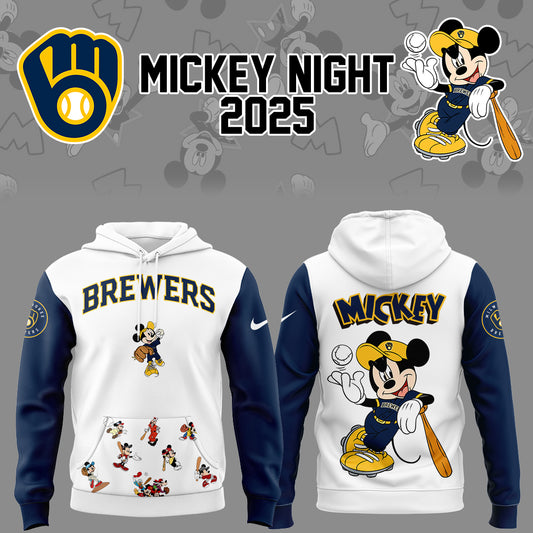 Limited Edition Brewers Baseball MM Night Hoodie-KC04292513