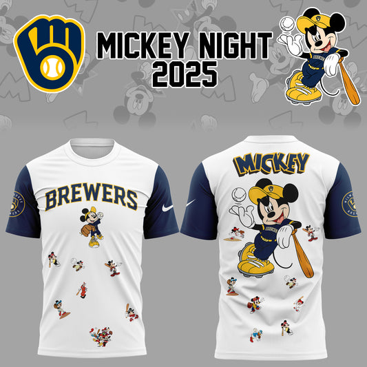 Limited Edition Brewers Baseball MM Night TShirt-KC04292514