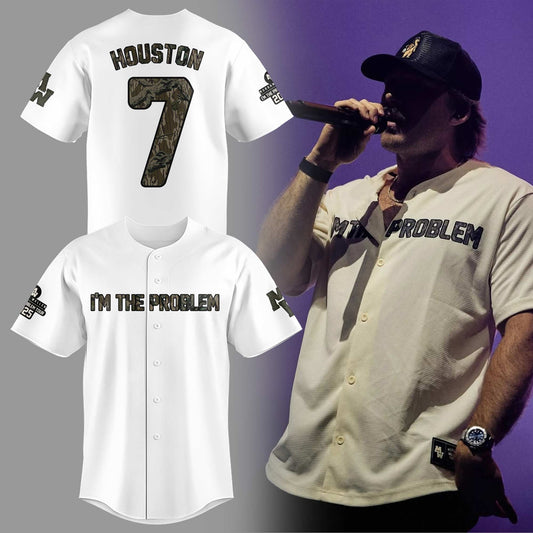 Limited Edition Morgan Wallen Live in Houston Jersey-KC062025026