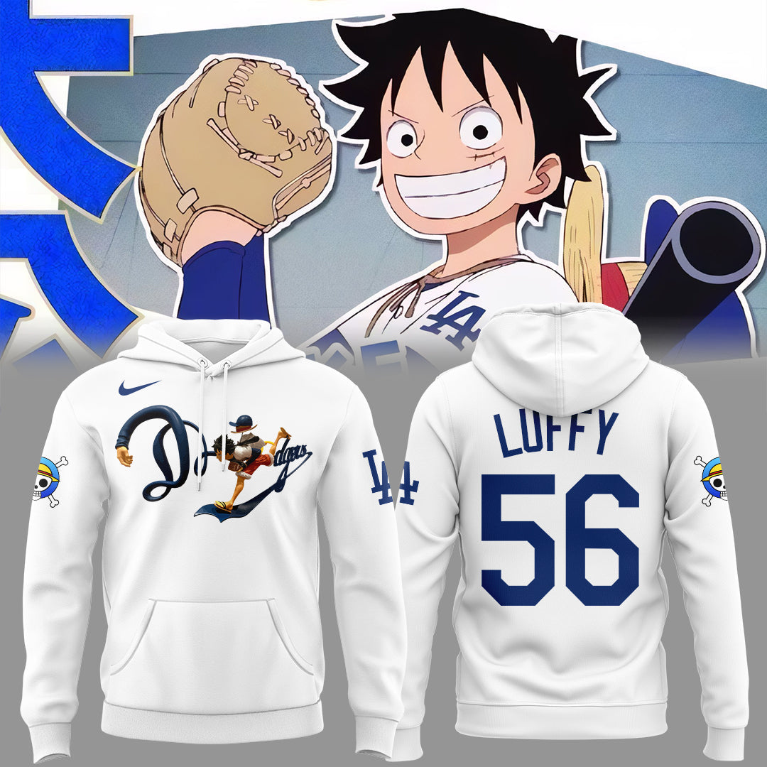 (Buy 1 get 1) Limited Edition ONE PIECE X DODGERS Hoodie-KC07052505
