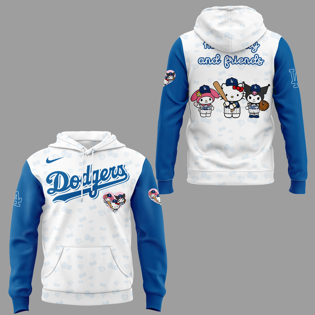 Limited Edition Dodgers x Hello Kitty And Friends 2025 Hoodie