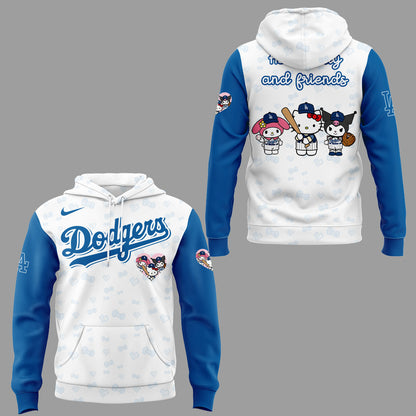 Limited Edition Dodgers x Hello Kitty And Friends 2025 Hoodie