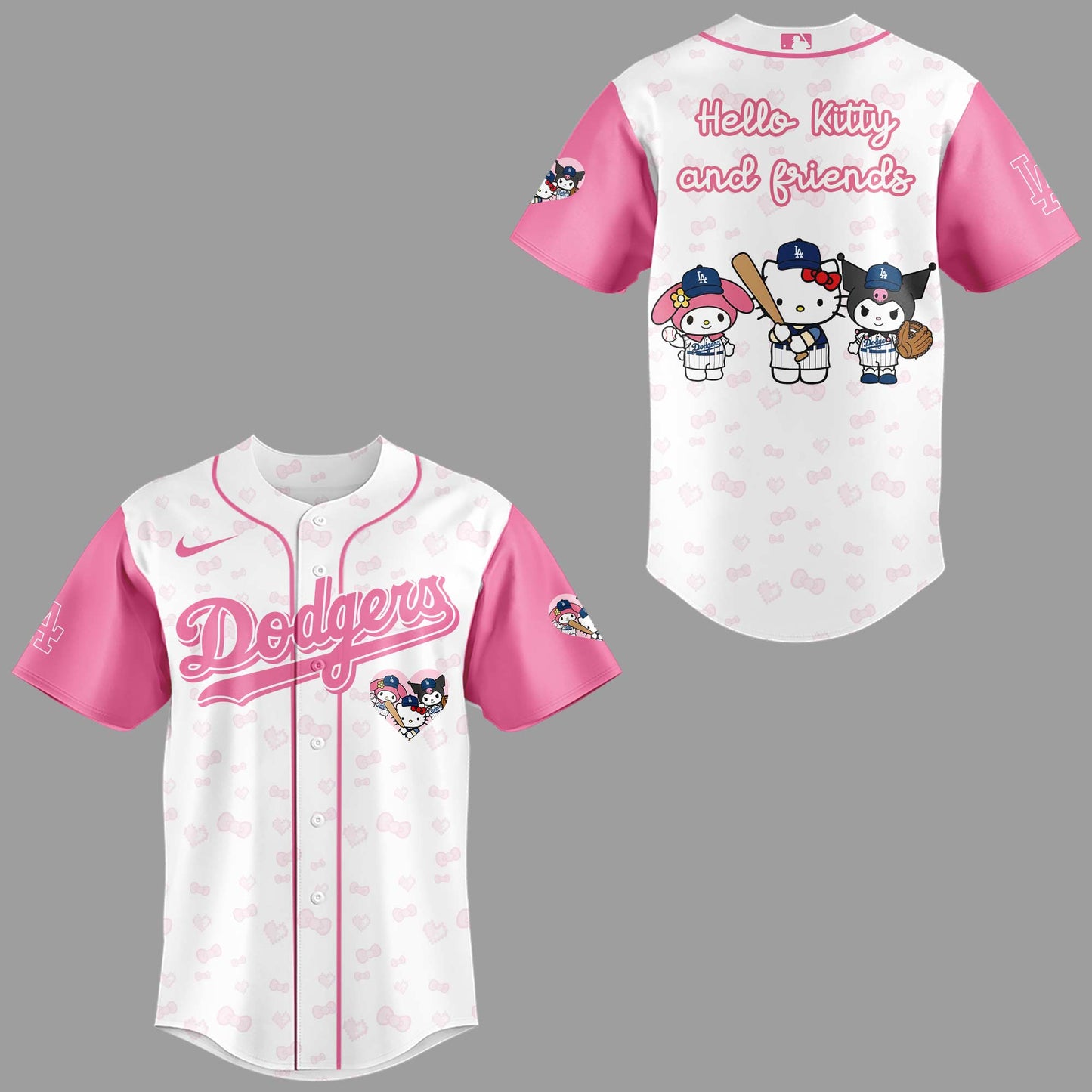 Limited Edition Dodgers x Hello Kitty And Friends 2025 Jersey