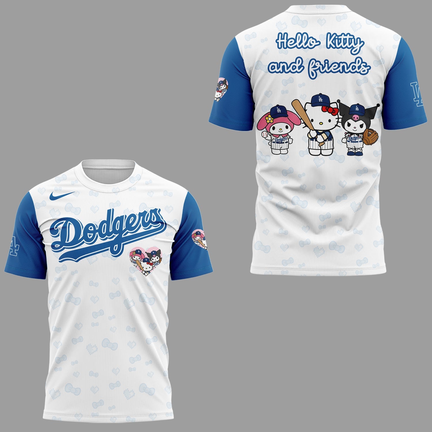 Limited Edition Dodgers x Hello Kitty And Friends 2025 T-Shirt