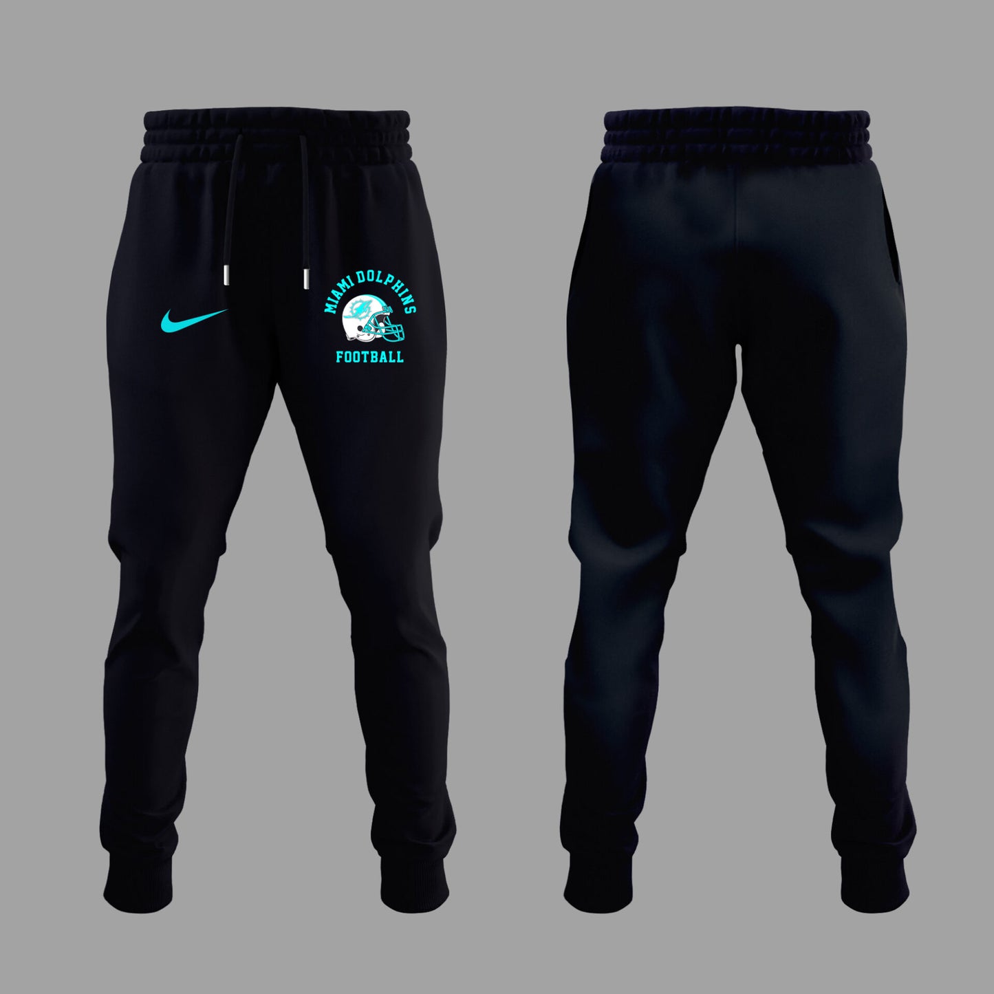 Limited Edition Dolphins Football Special Logo Hoodie-KC08192526