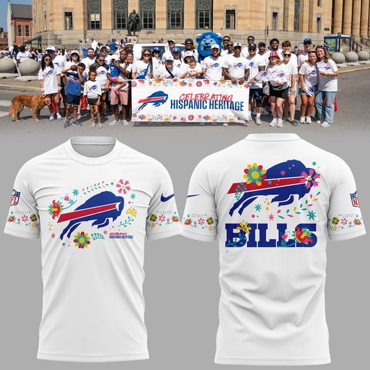 LLimited Edition Bills Football Hispanic Day Parade TShirt-KC08192535