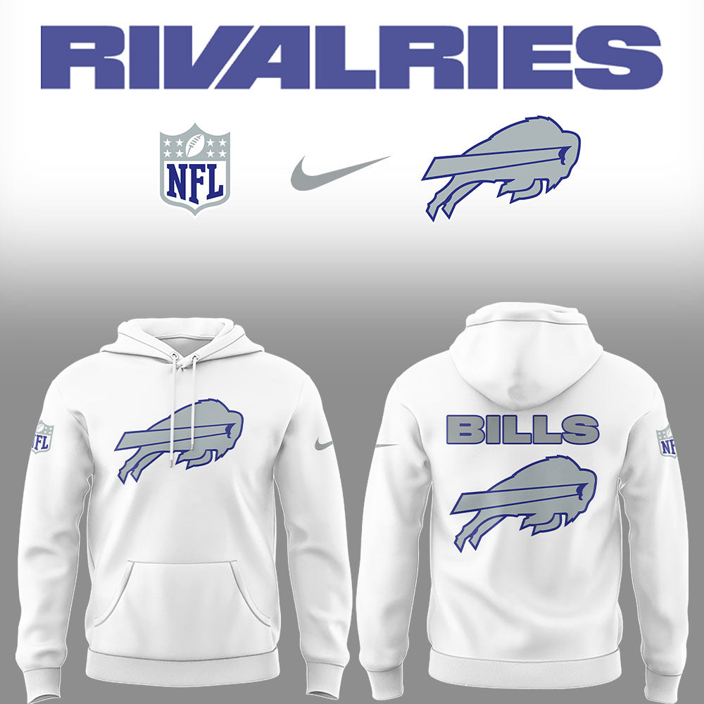 Limited Edition Bills Football Rivalries Teaser Logo Hoodie-LD2507260006