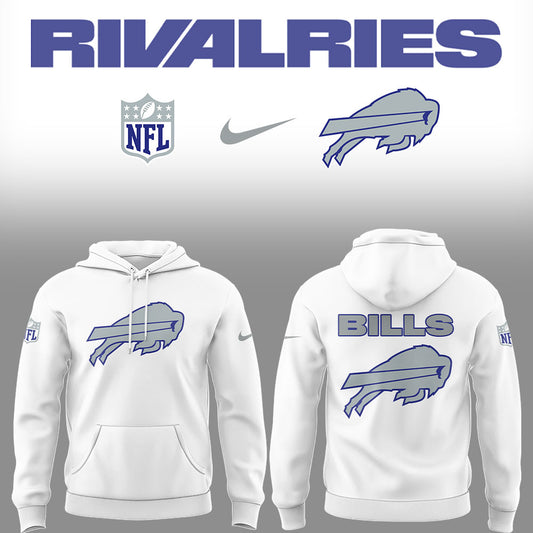 Limited Edition Bills Football Rivalries Teaser Logo Hoodie-LD2507260006