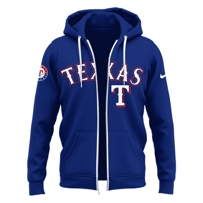 Rangers x Firefighter Appreciation Night Zip Hoodie