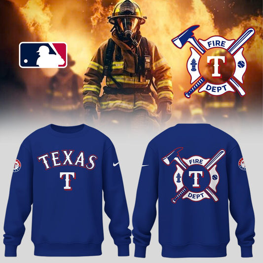 Rangers x Firefighter Appreciation Night Sweatshirt