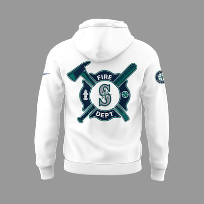 Seattle Mariners x Firefighter Appreciation Night Hoodie-LL250306009