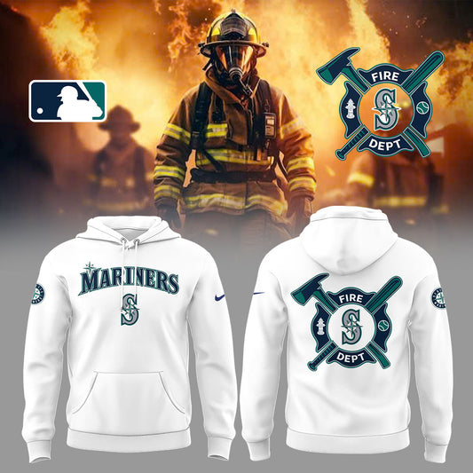 Seattle Mariners x Firefighter Appreciation Night Hoodie-LL250306009