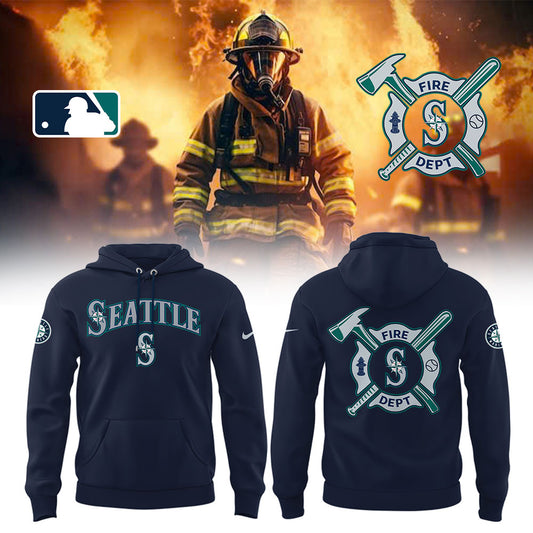 Seattle Mariners x Firefighter Appreciation Night Hoodie-LL250306012