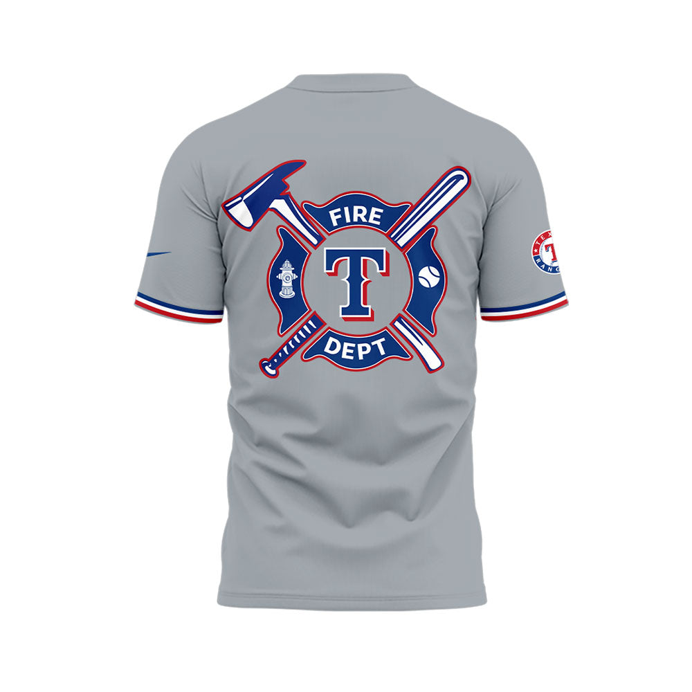 Rangers x Firefighter Appreciation Night  T-Shirt